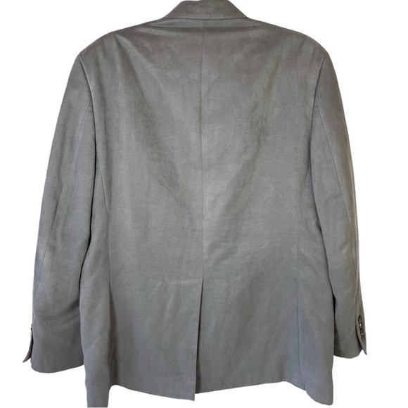 Ralph Lauren men’s size 40R grey brushed suede like business casual blazer - Picture 5 of 8